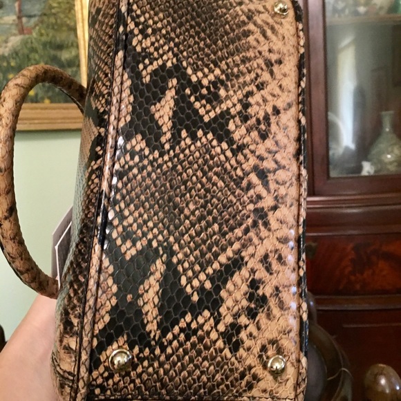 Brahmin mini Layla in Coffee Felix - Picture 6 of 13